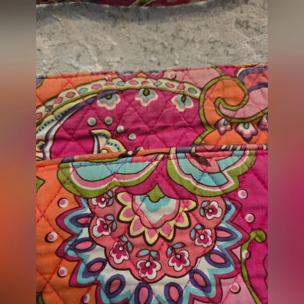Vera Bradley Floral Pink Crossbody Bag